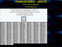 Tablet Screenshot of andresdejerez.com